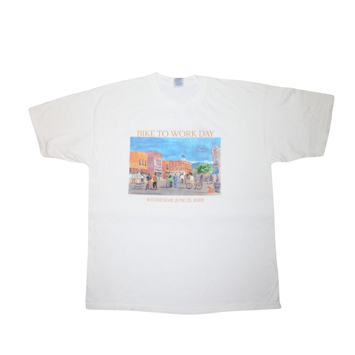 2003 DENVER METRO AREA BIKE TO WORK DAY TEE