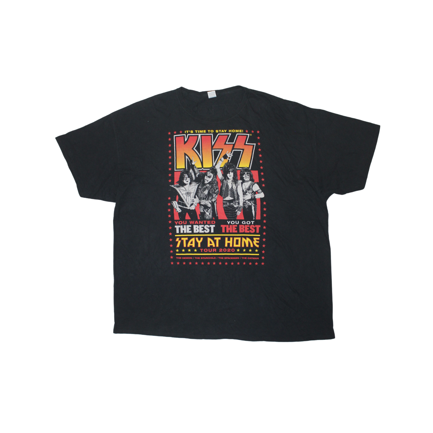 2020 KISS STAY AT HOME TOUR TEE