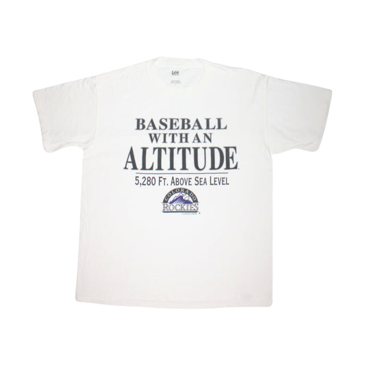 2007 COLORADO ROCKIES “BASEBALL WITH AN ALTITUDE” TEE