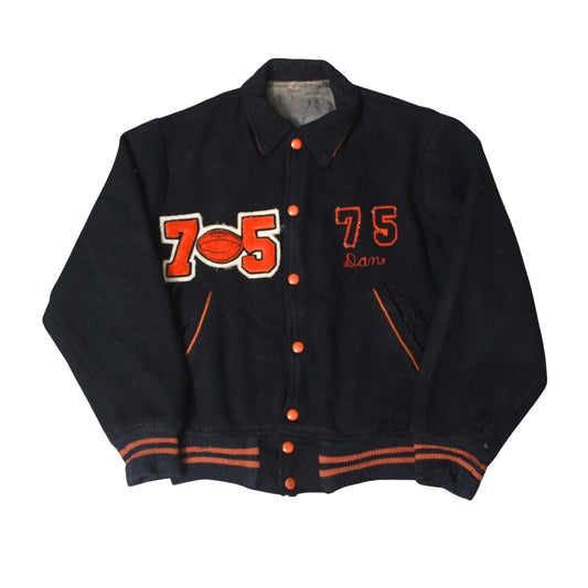1970S NEWCOMERSTOWN TROJANS VARSITY JACKET