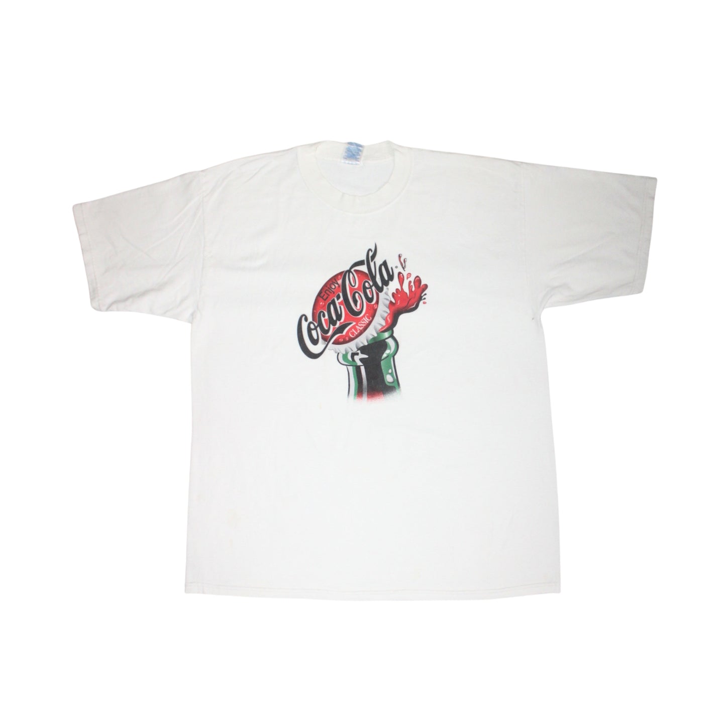 2000S COCA-COLA CLASSIC BOTTLE CAP SPLASH TEE