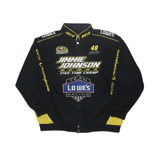 JIMMIE JOHNSON × LOWE’S RACING 2010 CHAMPIONSHIP NASCAR JACKE