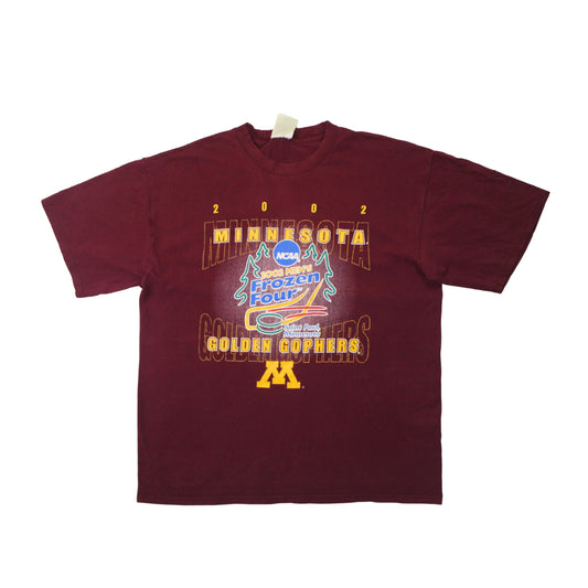 2002 MINNESOTA GOLDEN GOPHERS FROZEN FOUR TEE