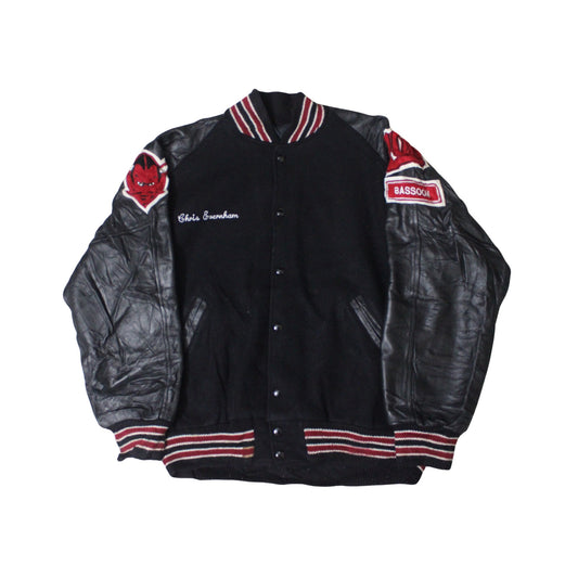 1990'S WARNER ROBBINS VARSITY JACKET