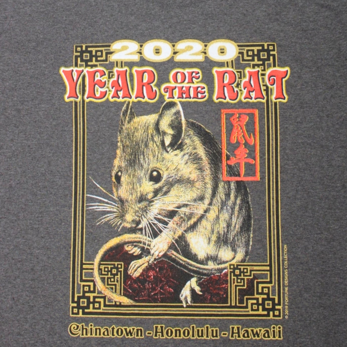 CHINATOWN HONOLULU "YEAR OF THE RAT" TEE