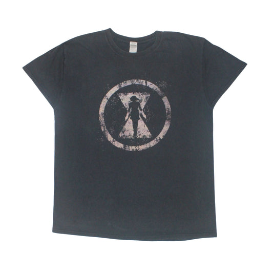 2020S MARVEL BLACK WIDOW "HOURGLASS EMBLEM" TEE