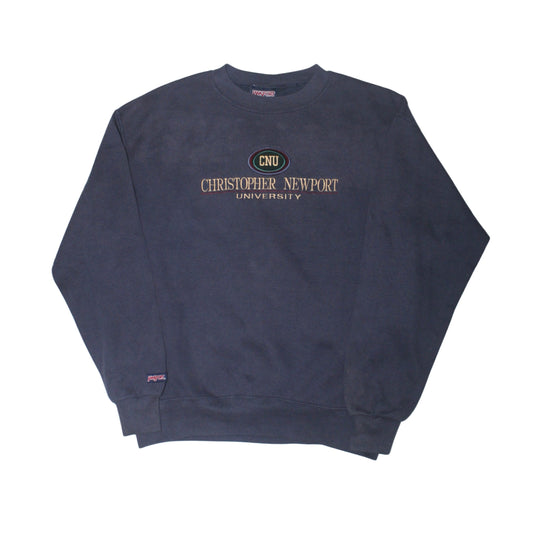 1990S CHRISTOPHER NEWPORT UNIVERSITY CNU CREWNECK SWEATSHIRT