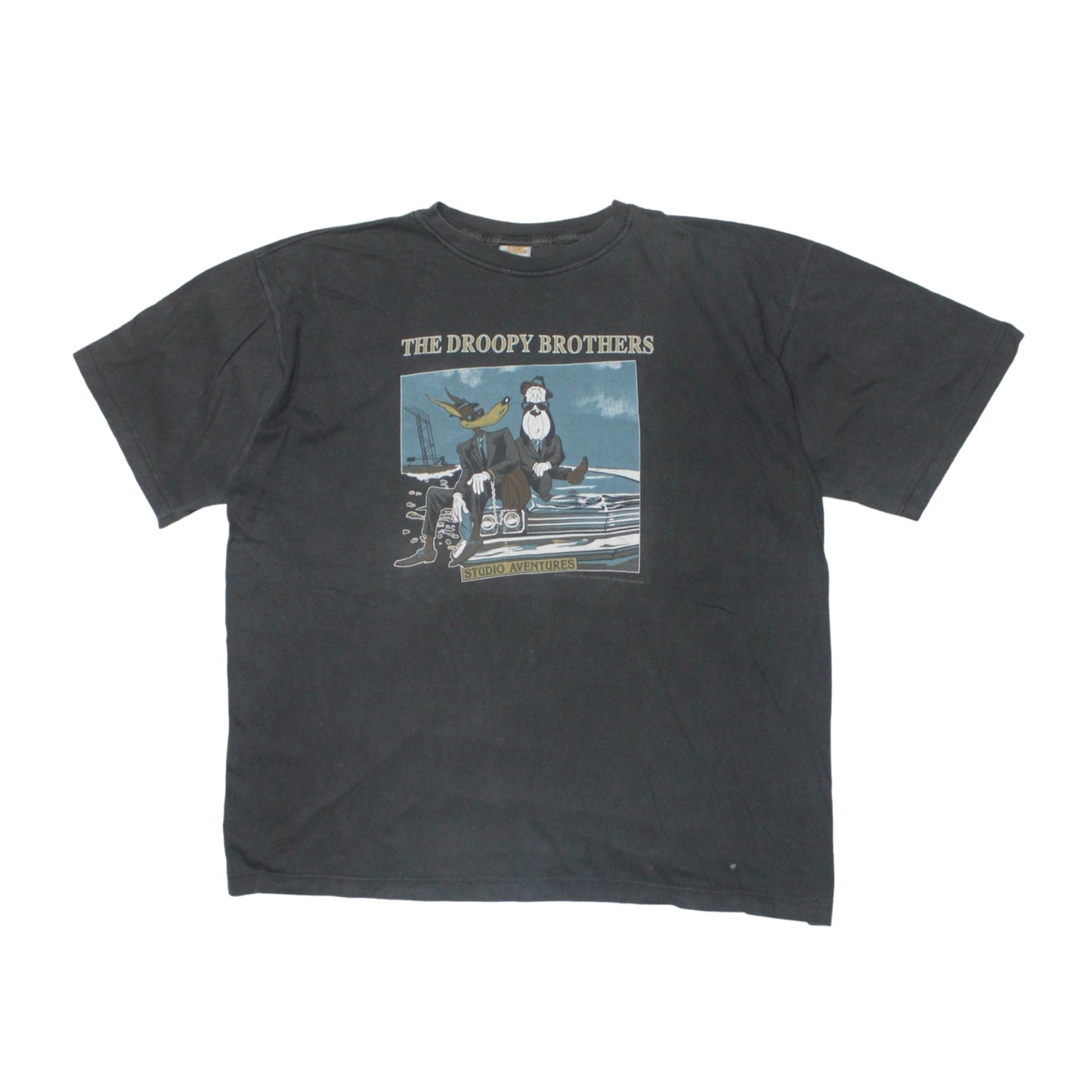 1993 THE DROOPY BROTHERS “STUDIO ADVENTURES” TEE