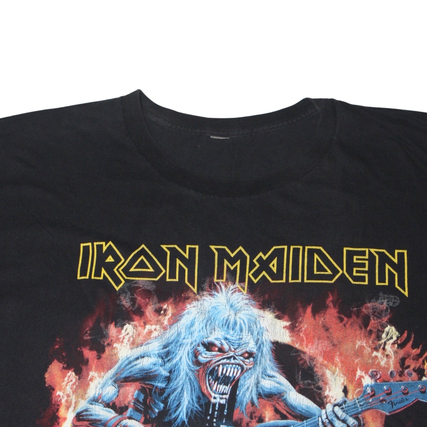 2010S IRON MAIDEN “EDDIE ON FIRE” TEE