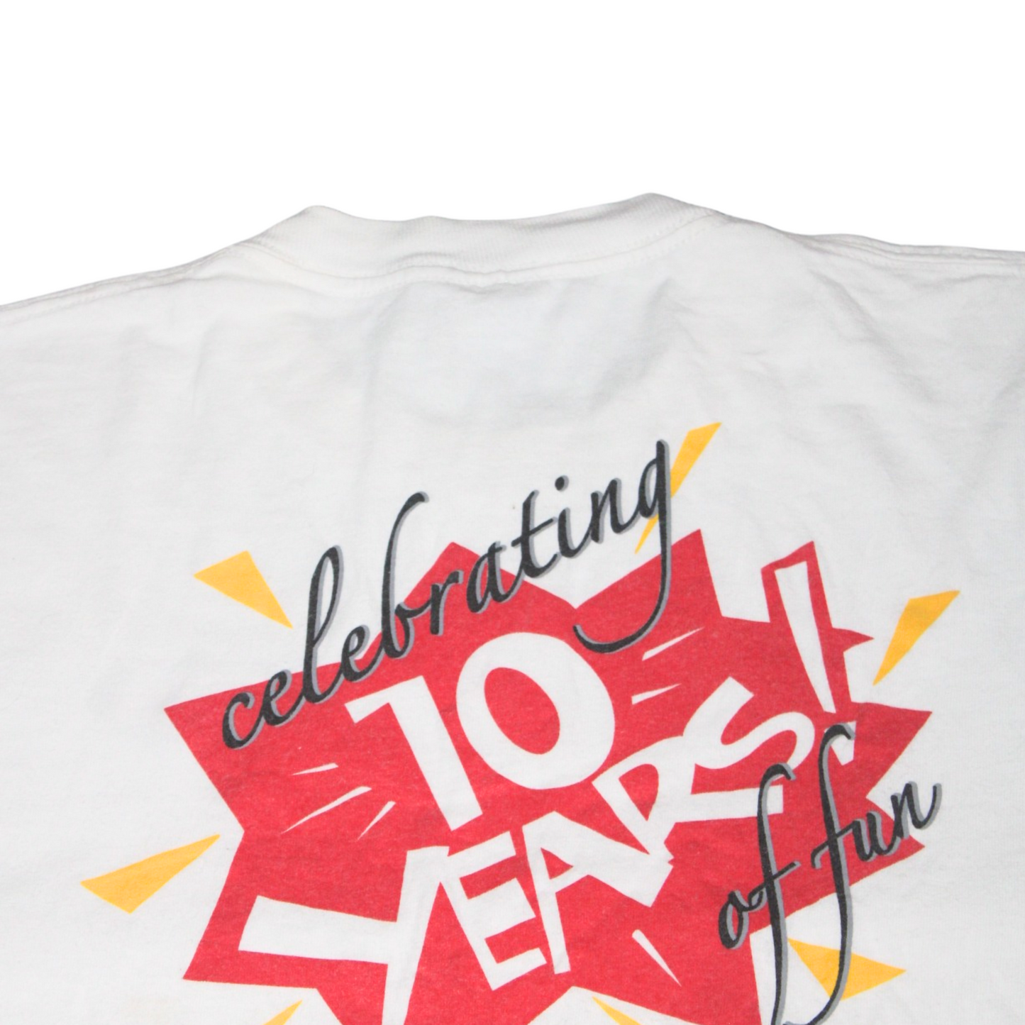 2003 NEBRASKA LOTTERY 10TH ANNIVERSARY TEE