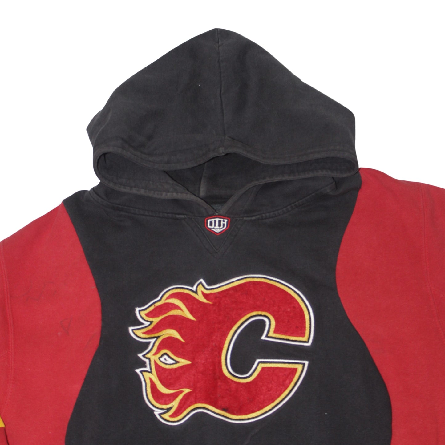 RECONSTRUCTED CALGARY FLAMES HOODIE