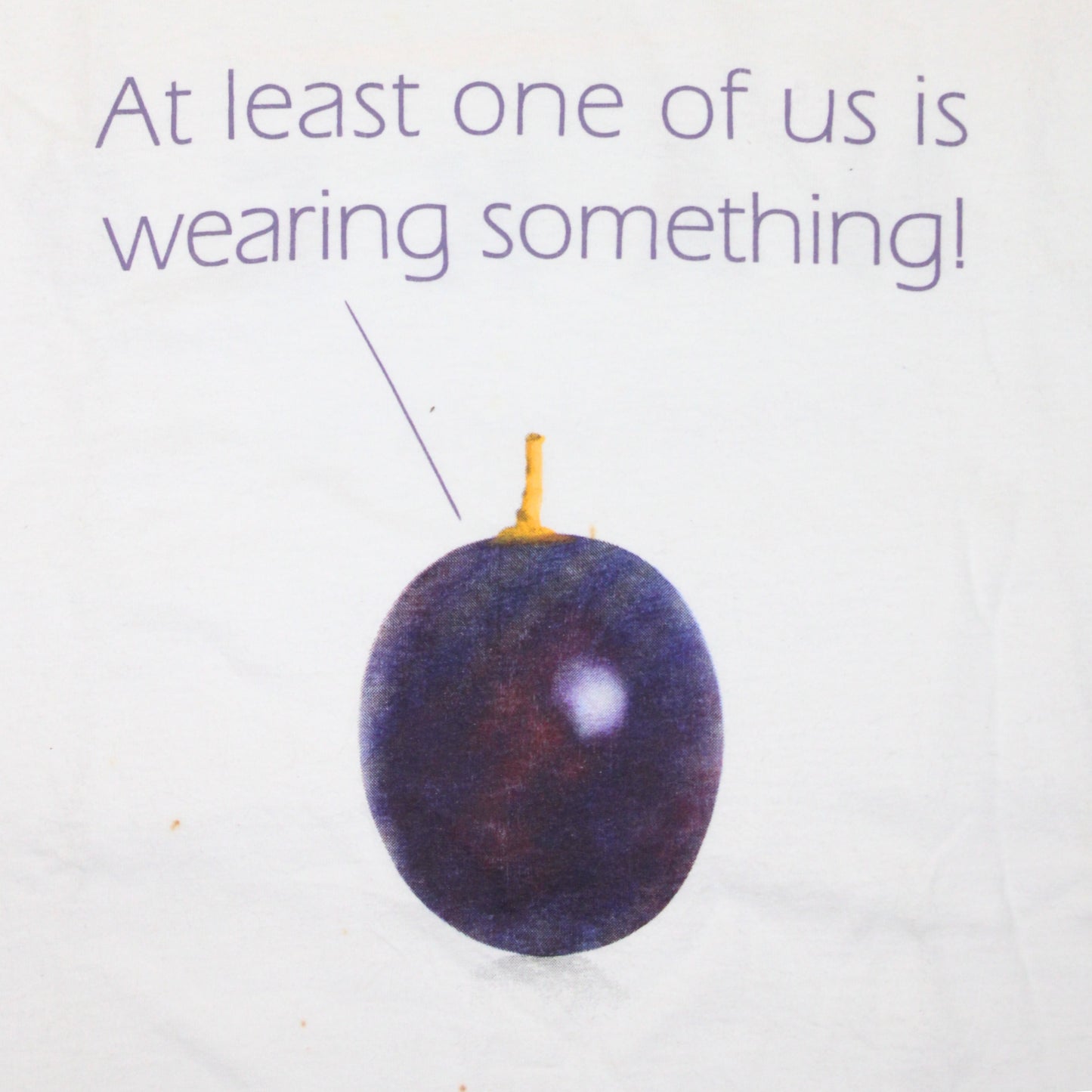 2000S SIMPLY NAKED WINES PROMO TEE