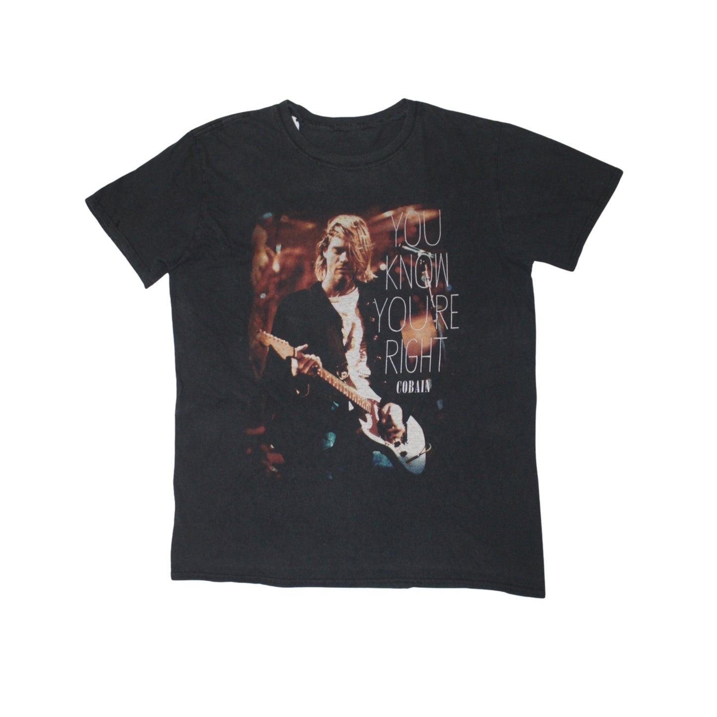 KURT COBAIN “YOU KNOW YOU’RE RIGHT” 2000S BOOTLEG TEE