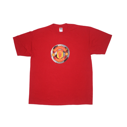 2004 MANCHESTER UNITED "USA TOUR" FOOTBALL TEE