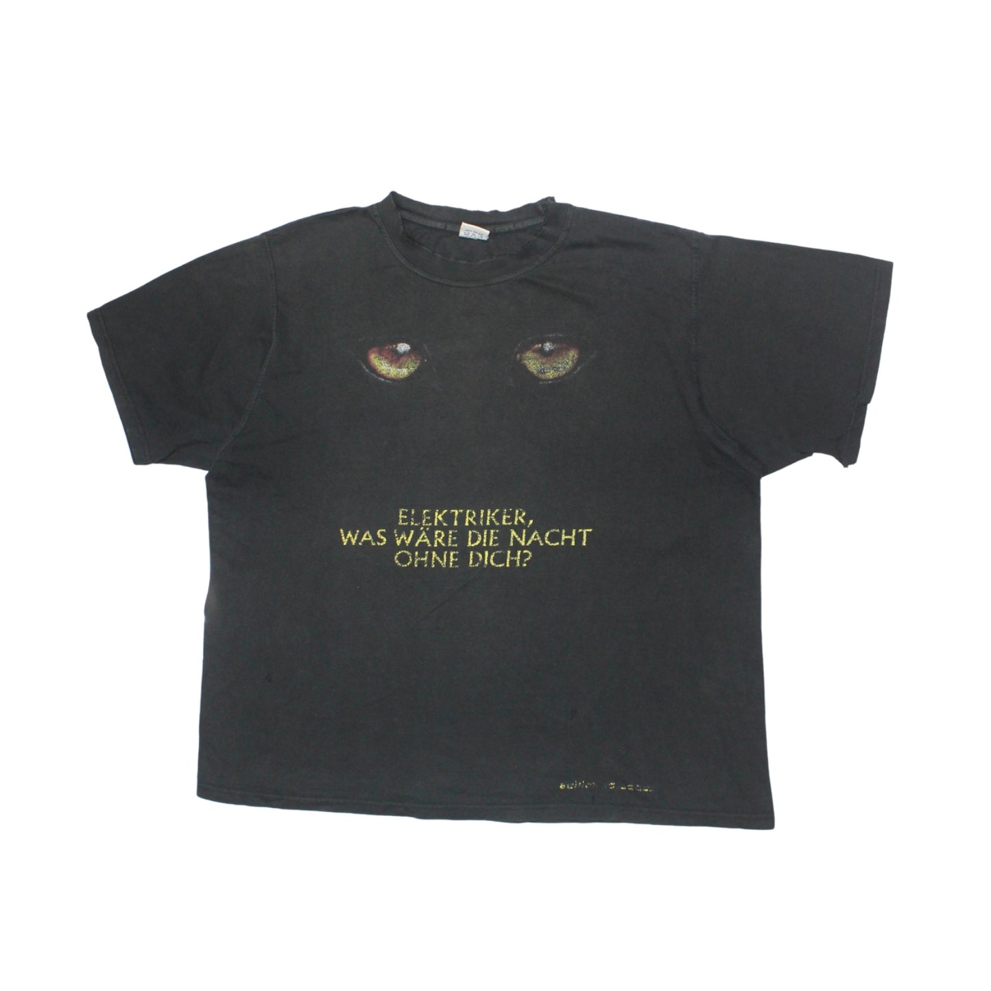 GERMAN “ELEKTRIKER, WAS WÄRE DIE NACHT OHNE DICH?” GRAPHIC TEE