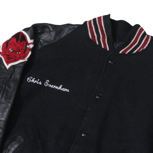 1990'S WARNER ROBBINS VARSITY JACKET