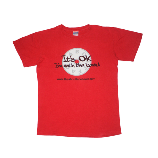 2009 ABOUTFACE "I'M WITH THE BAND" PROMO TEE