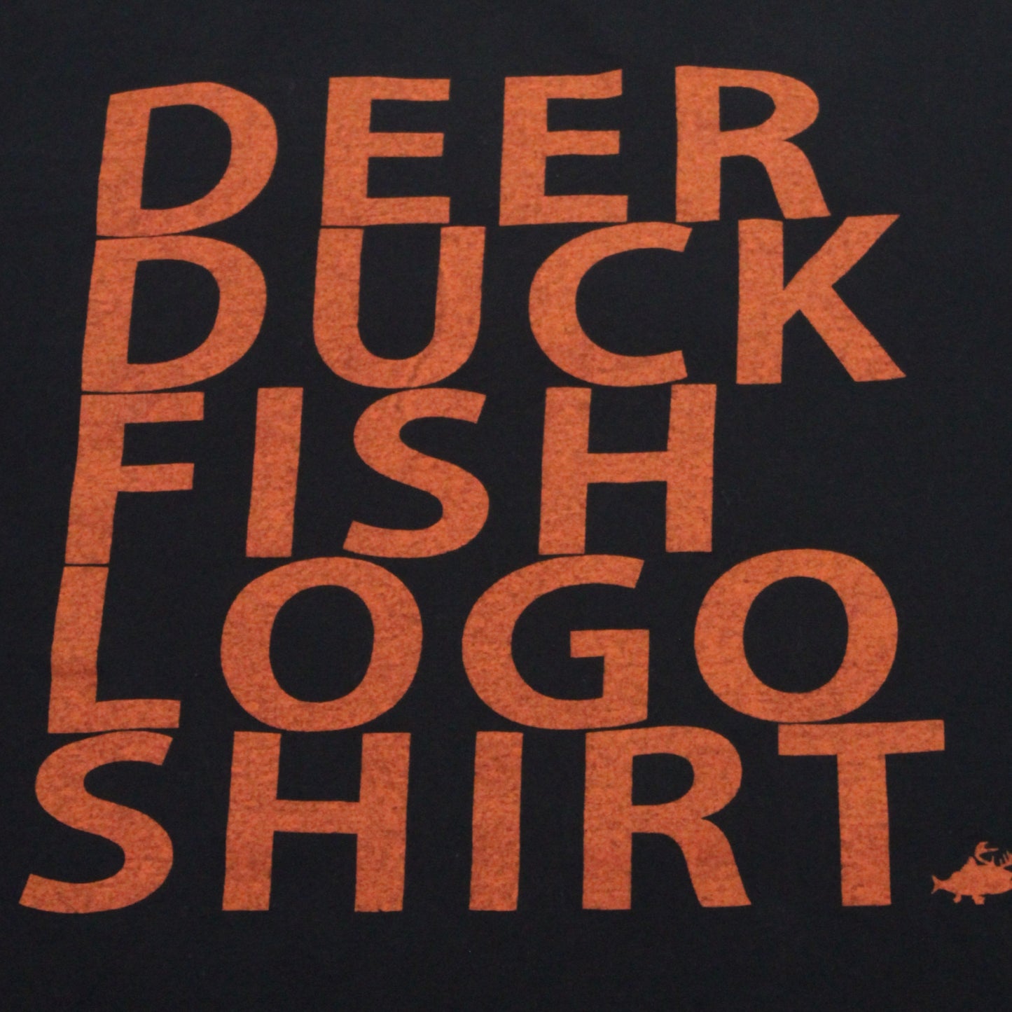 2010S DEER DUCK FISH LOGO TEE