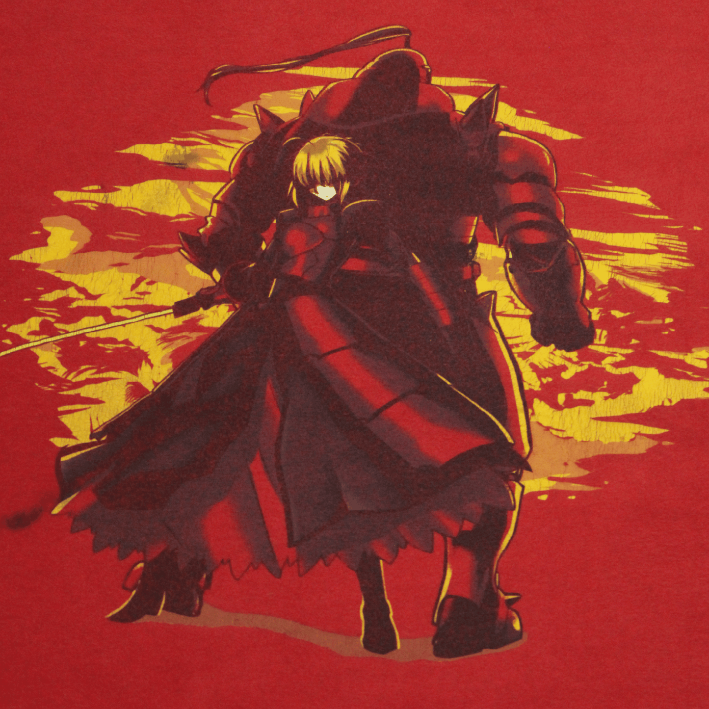 2010S FULLMETAL ALCHEMIST X FATE STAY NIGHT TEE