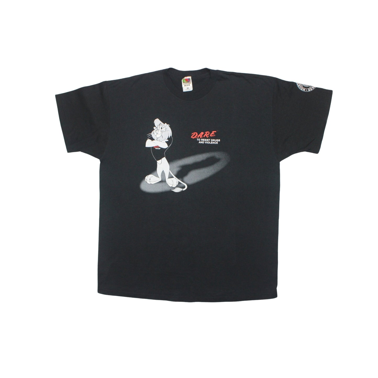 2000S D.A.R.E. “TO RESIST DRUGS AND VIOLENCE” LION TEE