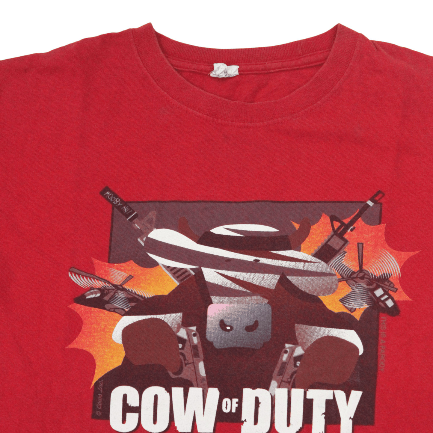 VTG COW OF DUTY TEE