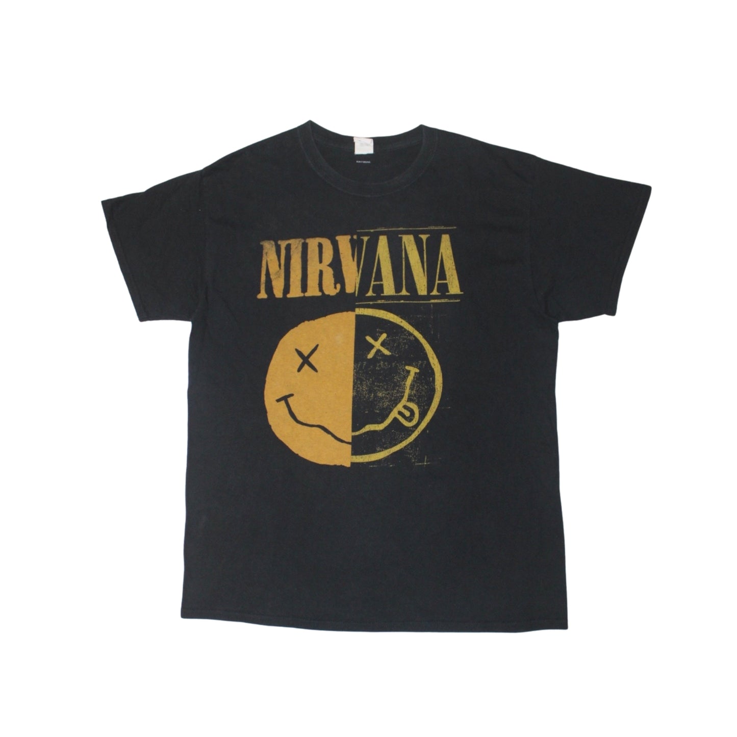2017 NIRVANA SPLIT SMILEY TEE