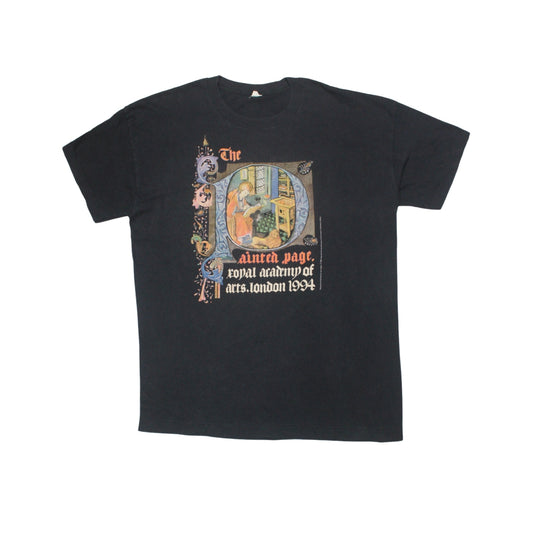 1994 THE PAINTED PAGE ROYAL ACADEMY OF ARTS LONDON TEE