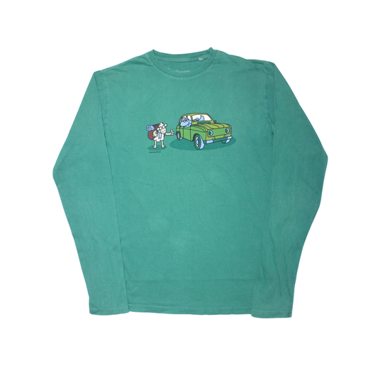 2000S KUKUXUMUSU "CARTOON" LONG SLEEVE TEE