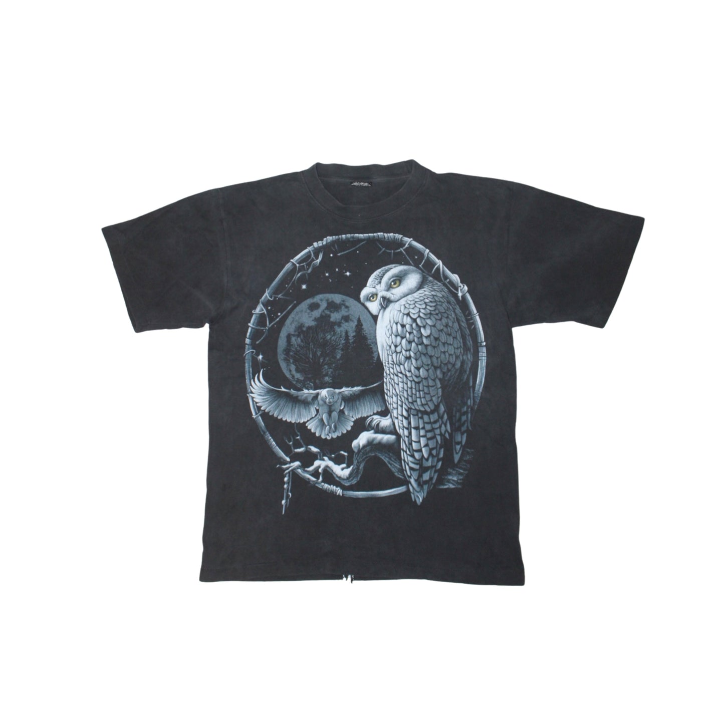 1990S ROCK EAGLE OWL MOON TEE