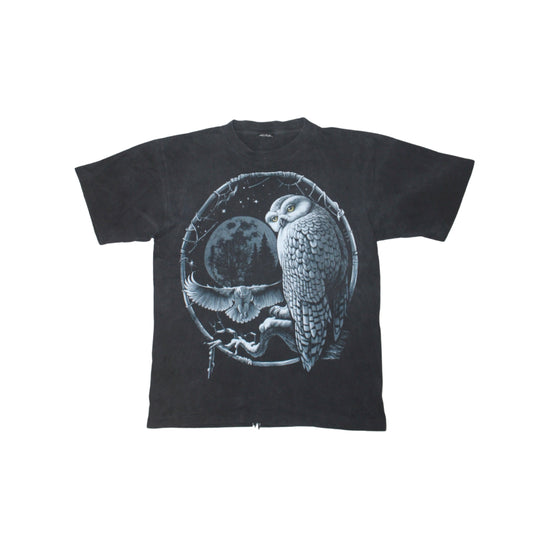 1990S ROCK EAGLE OWL MOON TEE