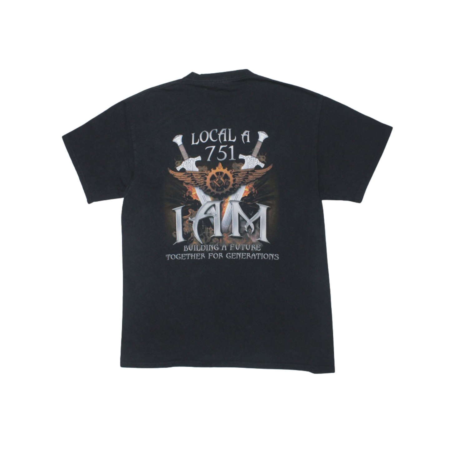 2010S IAM MACHINISTS UNION "LOCAL 751" TEE