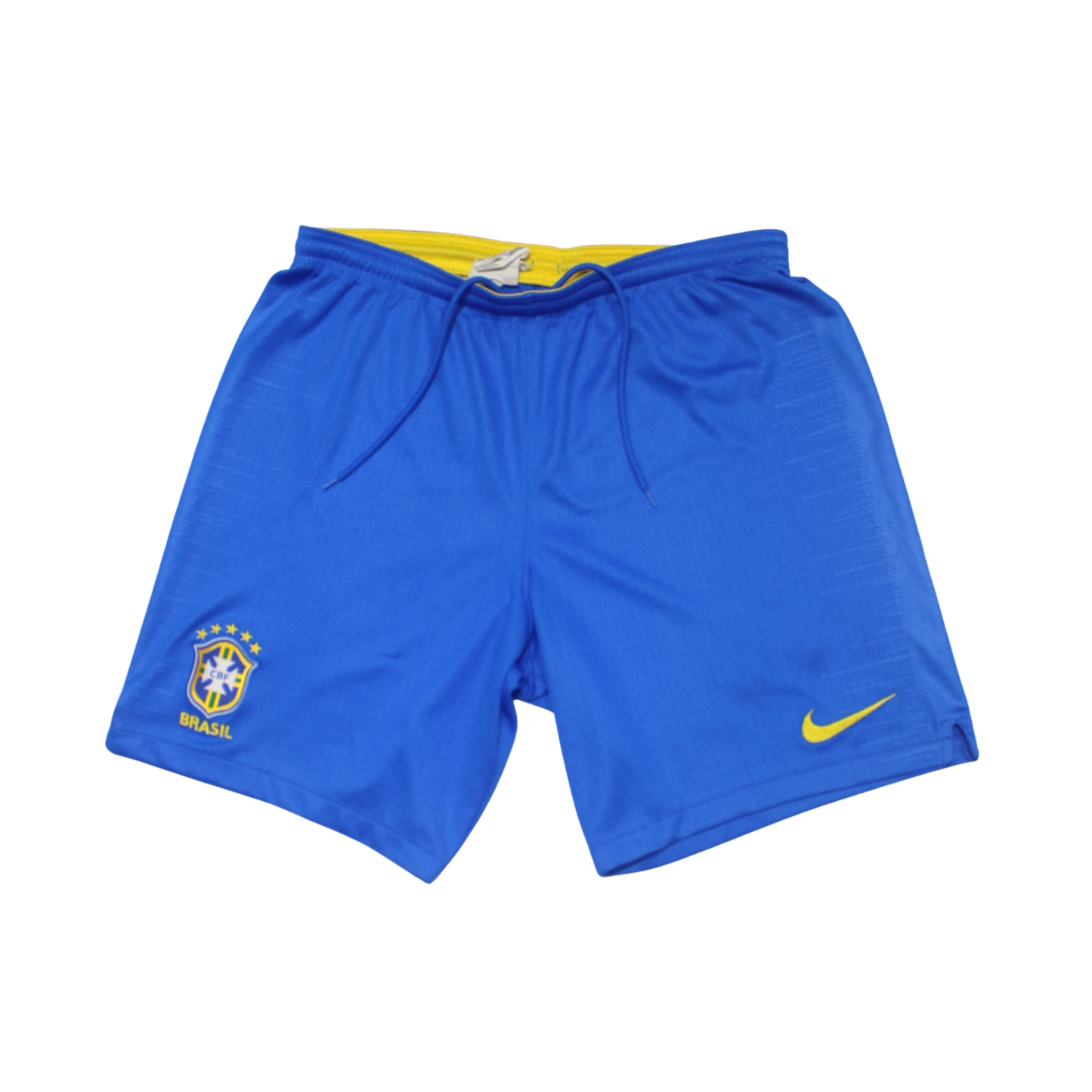 NIKE BRASIL CBF BLUE FOOTBALL SHORTS