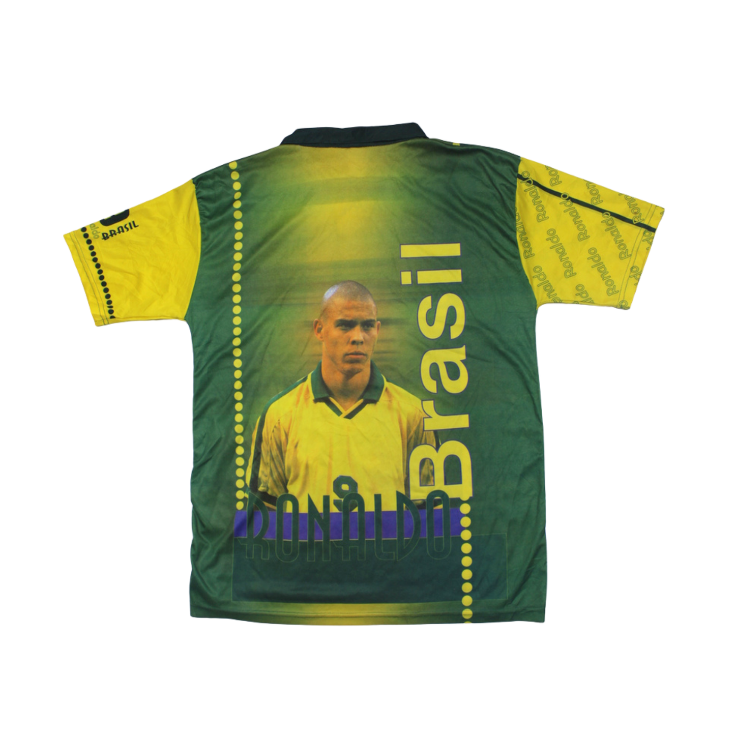 90S RONALDO BRASIL "R9" BOOTLEG FOOTBALL JERSEY
