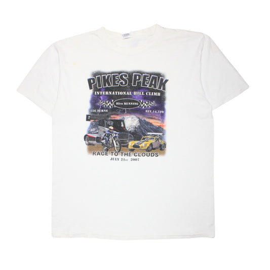 2007 PIKES PEAK "RACE TO THE CLOUDS" HILL CLIMB TEE