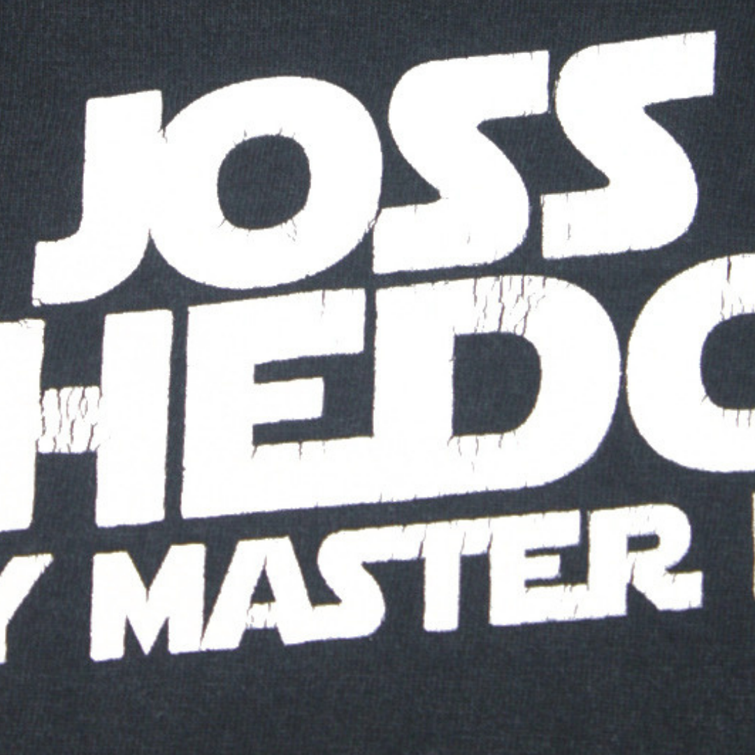 2000S "JOSS WHEDON IS MY MASTER NOW" POP-CULTURE TEE