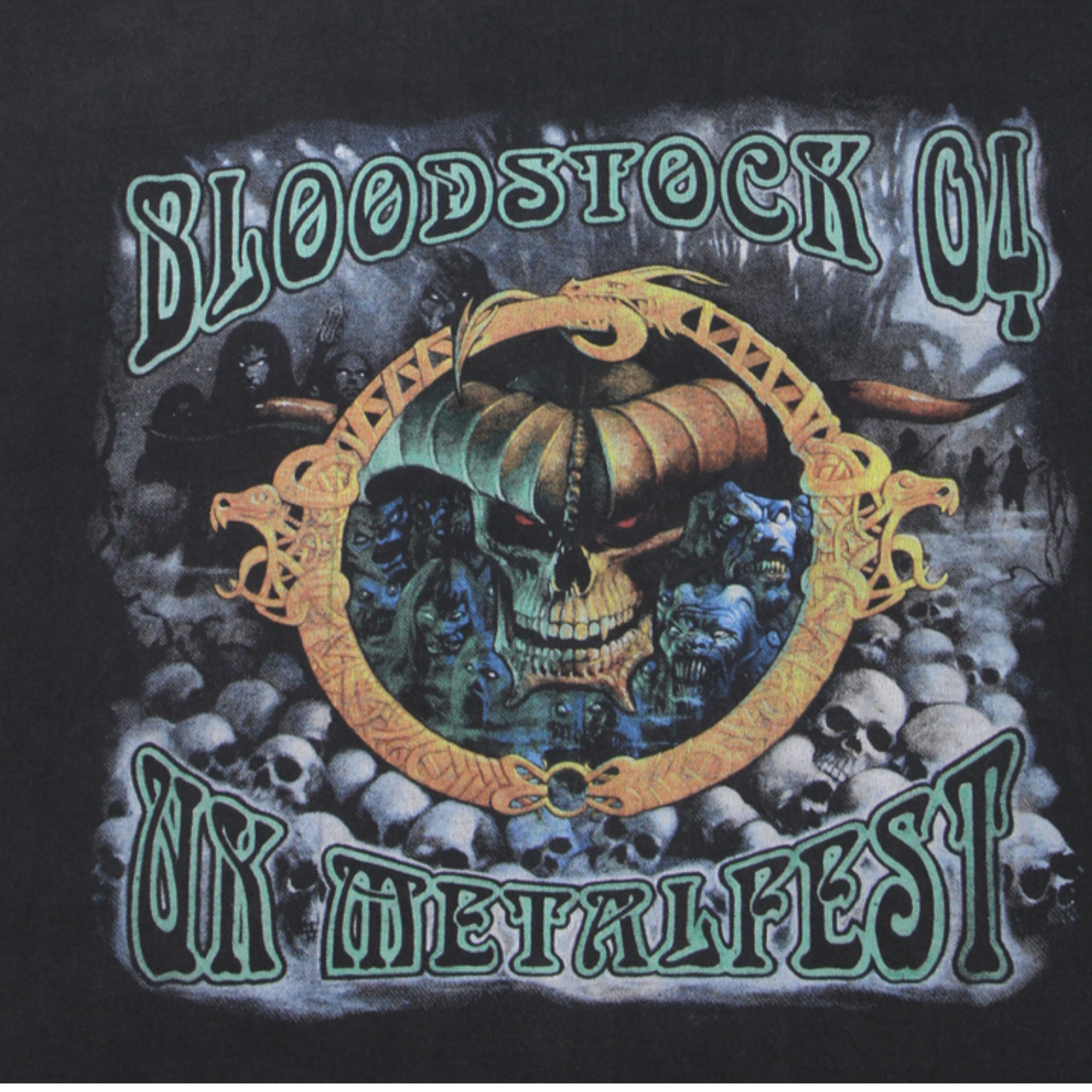 2004 BLOODSTOCK "UK METALFEST" FESTIVAL TEE
