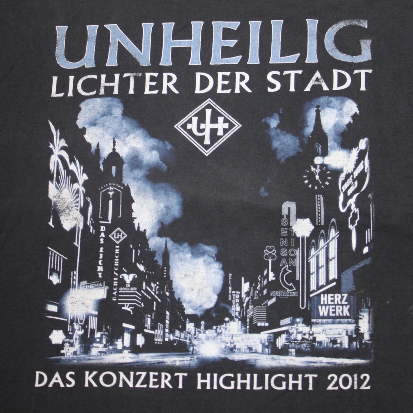 2012 UNHEILIG “LICHTER DER STADT” TOUR TEE