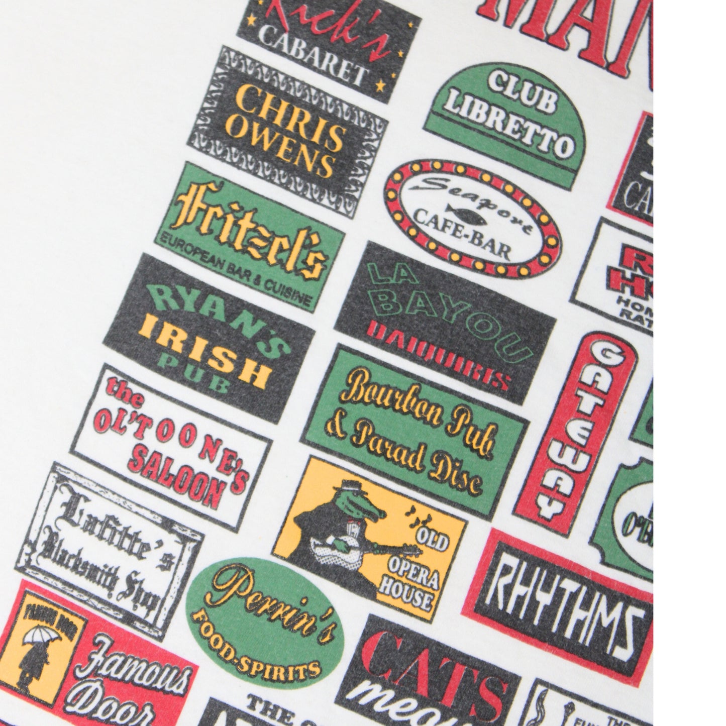 2000S TOO MANY BARS TEE