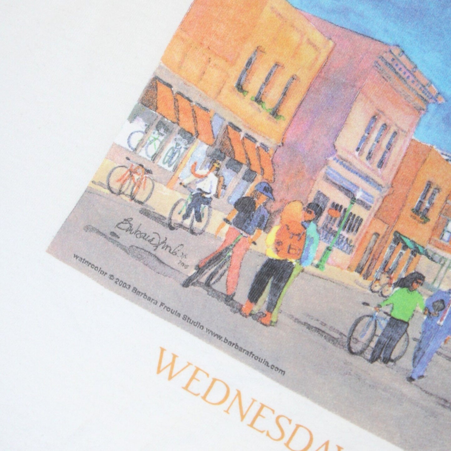 2003 DENVER METRO AREA BIKE TO WORK DAY TEE