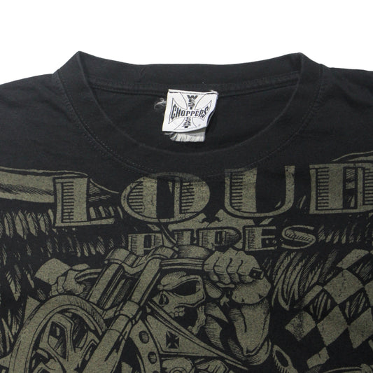 2000S WEST COAST CHOPPERS “LOUD PIPES SAVE LIVES” TEE