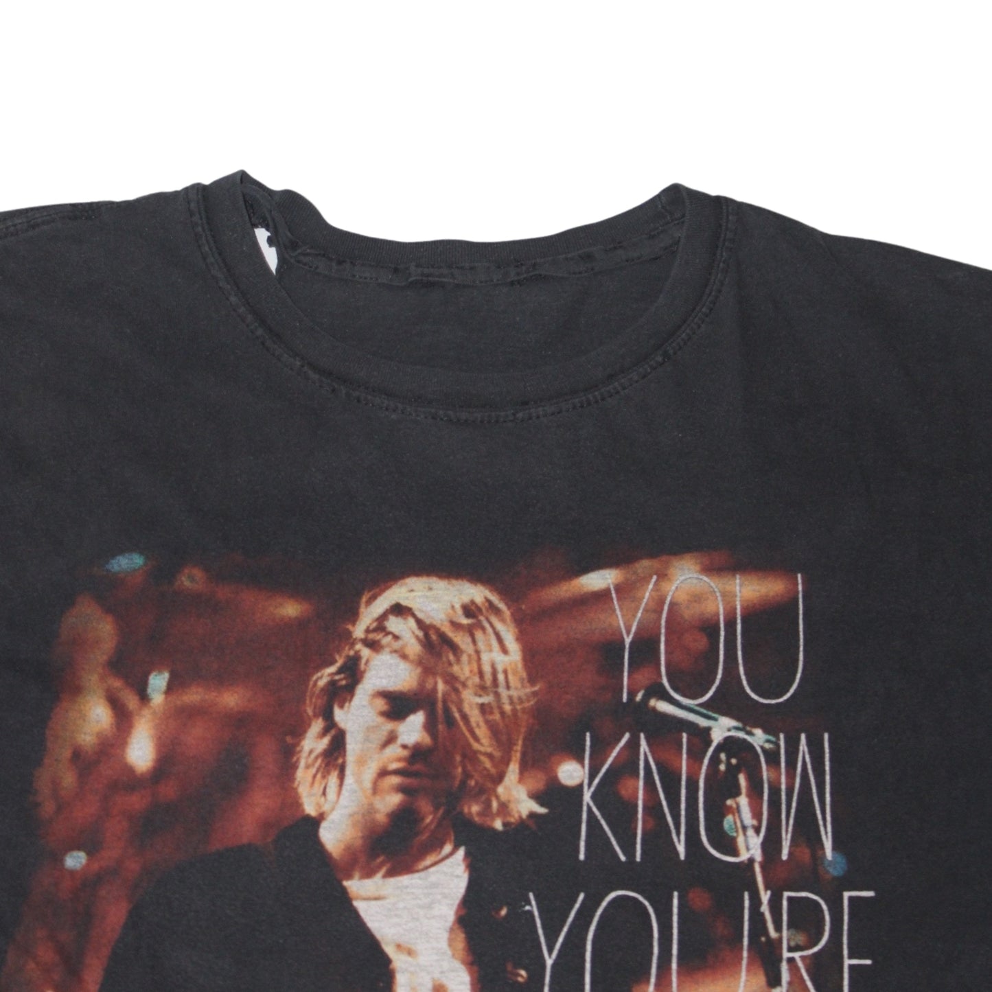 KURT COBAIN “YOU KNOW YOU’RE RIGHT” 2000S BOOTLEG TEE