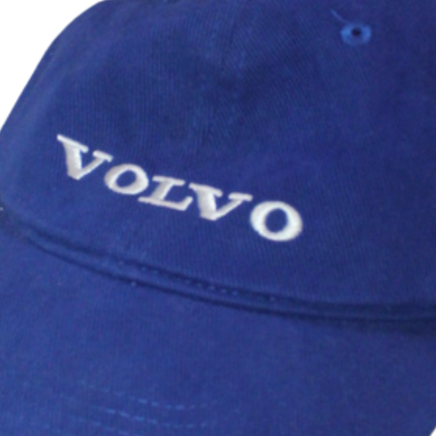 VTG VOLVO EMBROIDERED LOGO STRAPBACK CAP