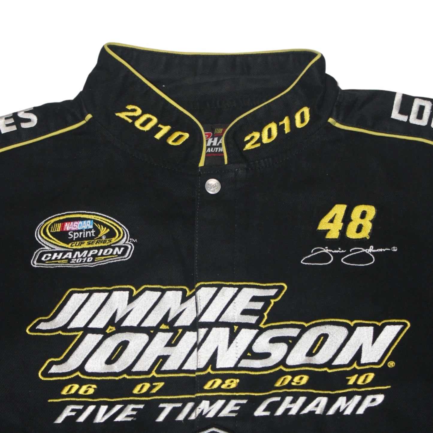 JIMMIE JOHNSON × LOWE’S RACING 2010 CHAMPIONSHIP NASCAR JACKE
