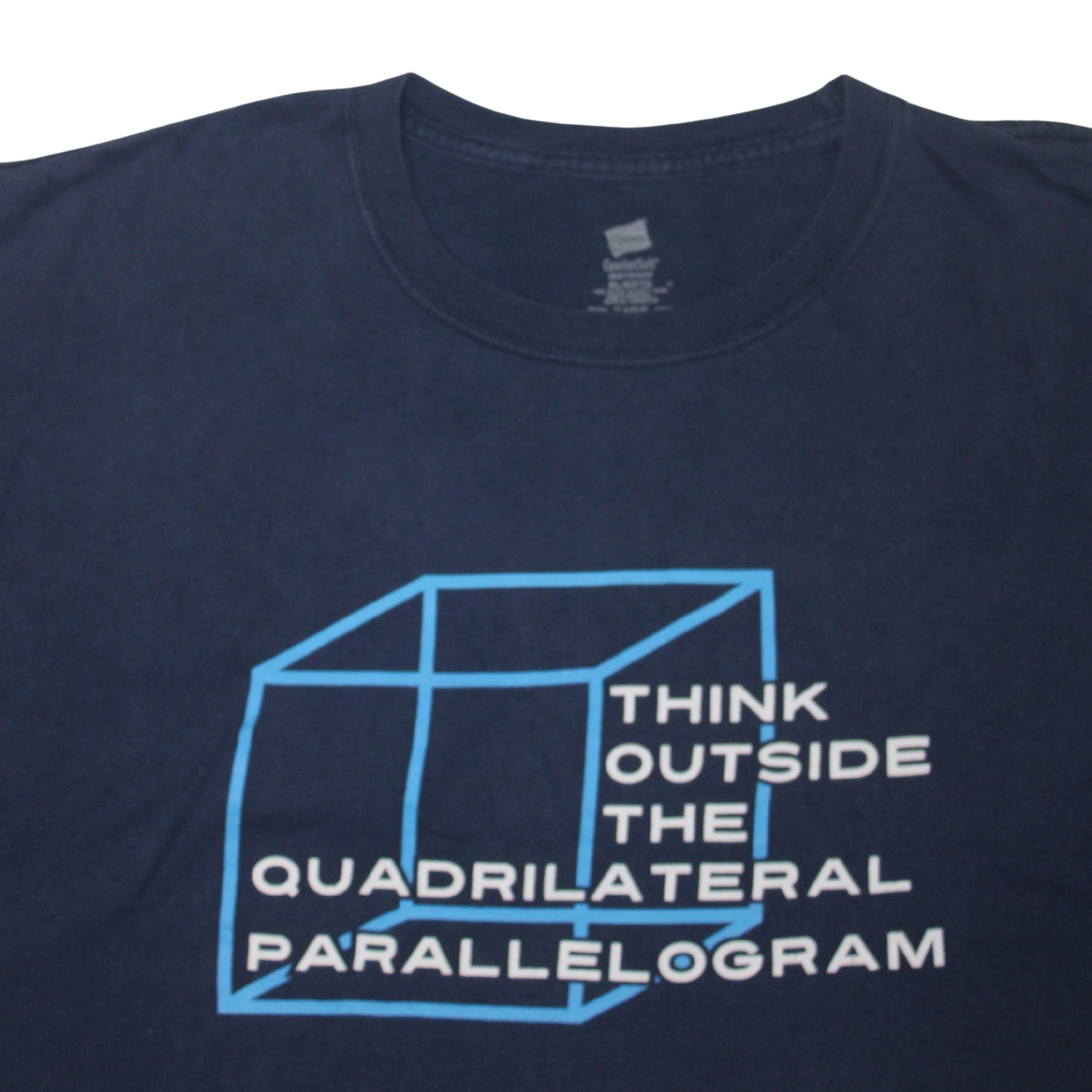 THINK OUTSIDE THE QUADRILATERAL PARALLELOGRAM TEE