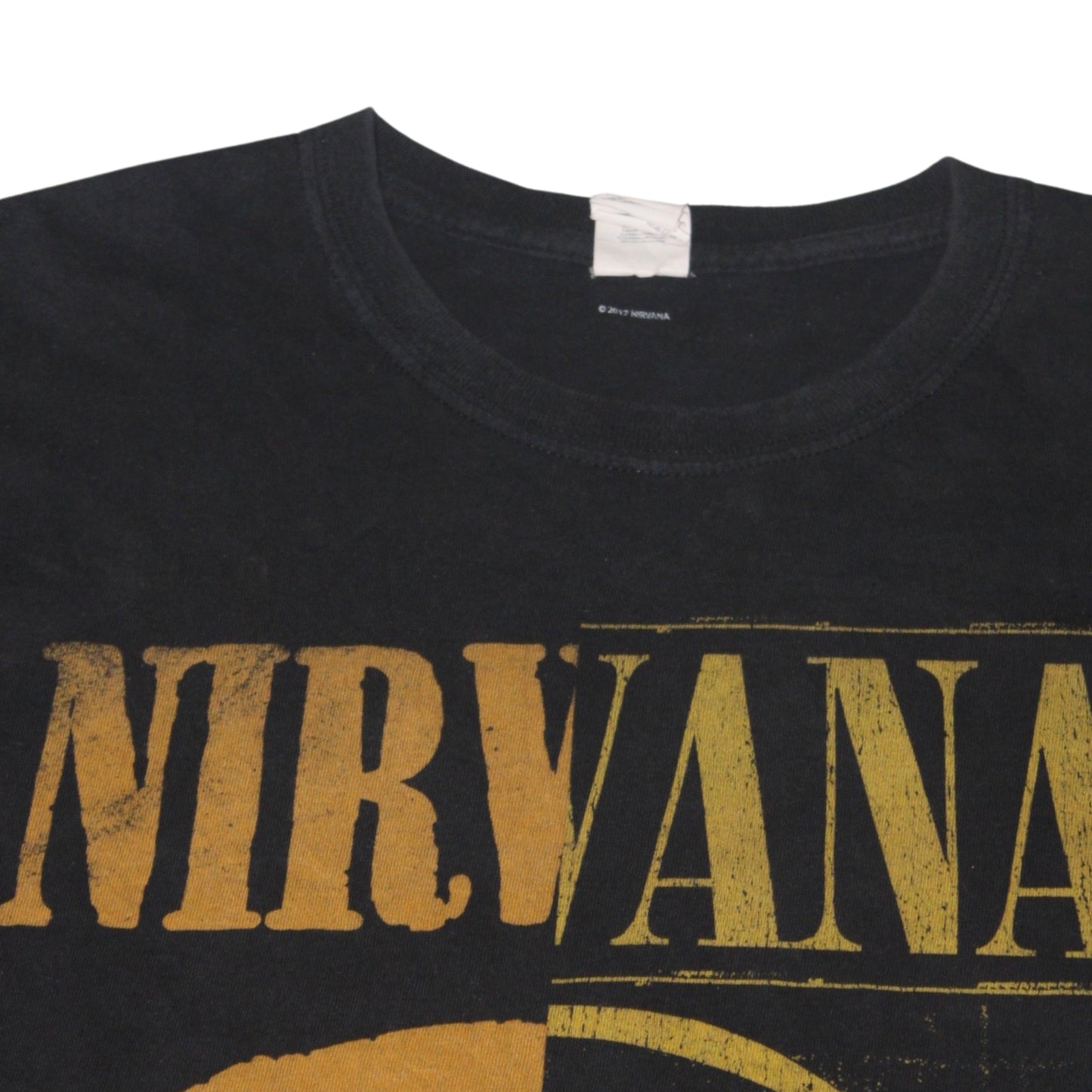 2017 NIRVANA SPLIT SMILEY TEE