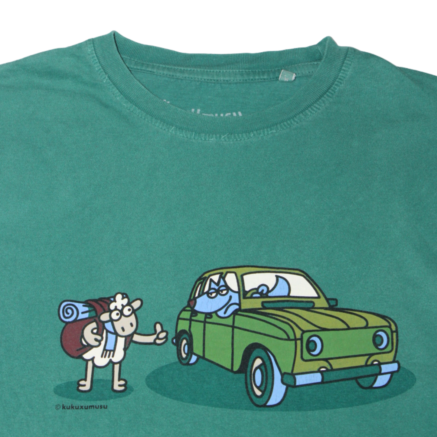 2000S KUKUXUMUSU "CARTOON" LONG SLEEVE TEE