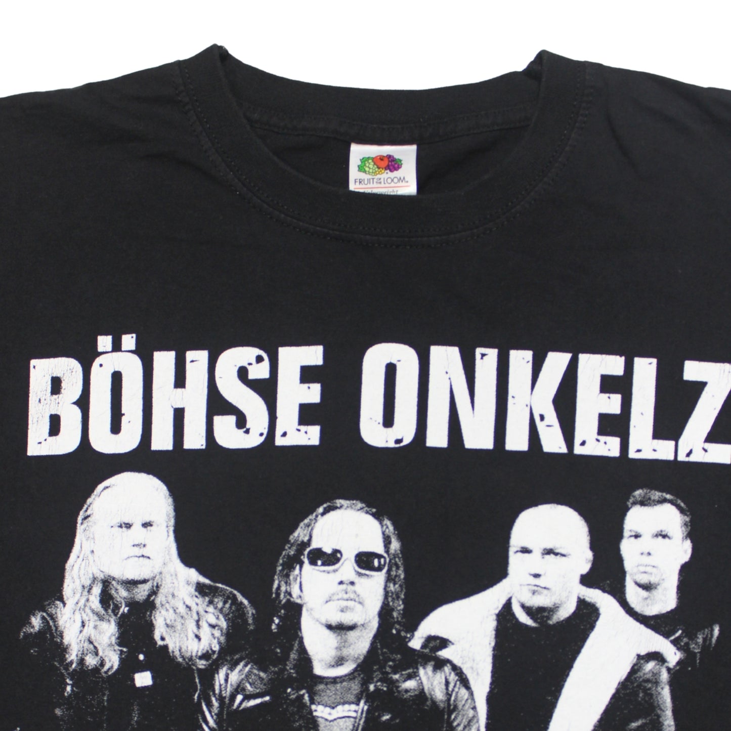 2010S BÖHSE ONKELZ BAND PHOTO DOUBLE-SIDED TEE