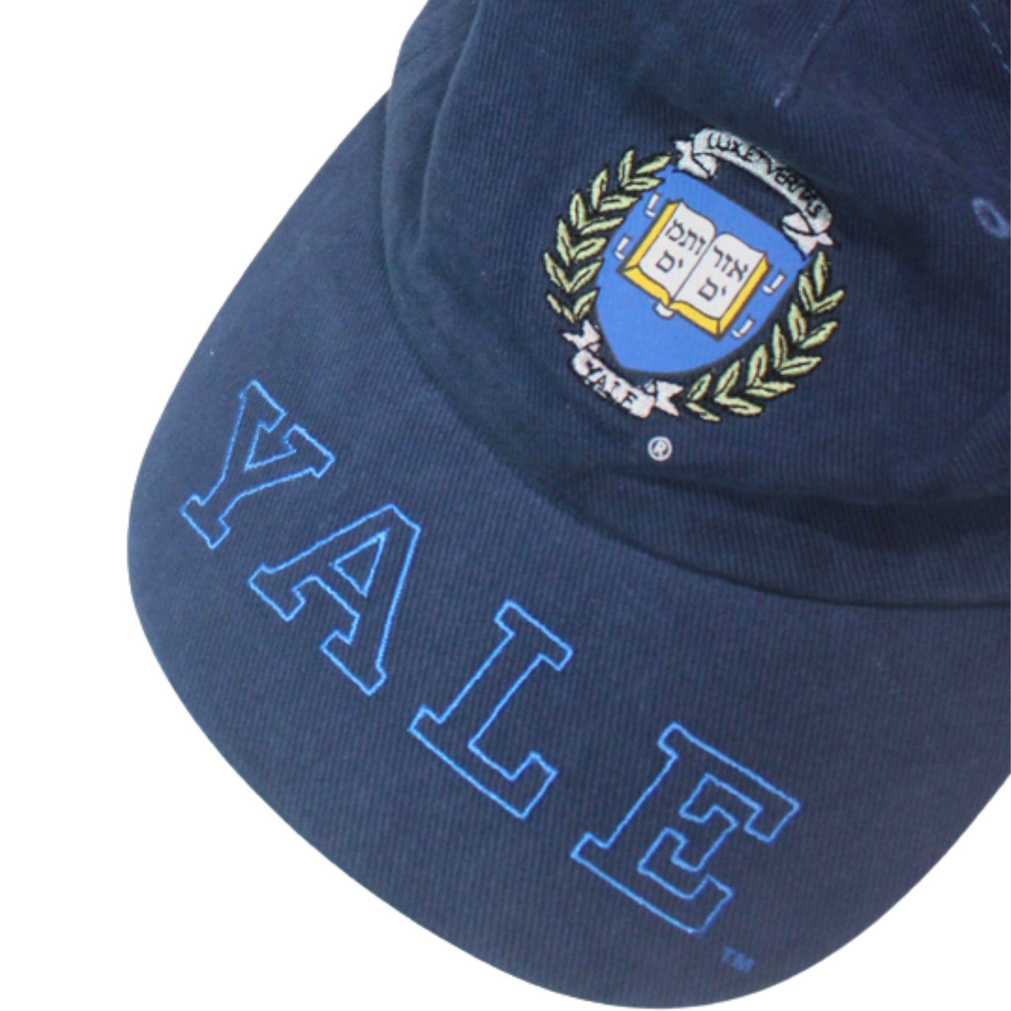 YALE UNIVERSITY "CREST" STRAPBACK CAP