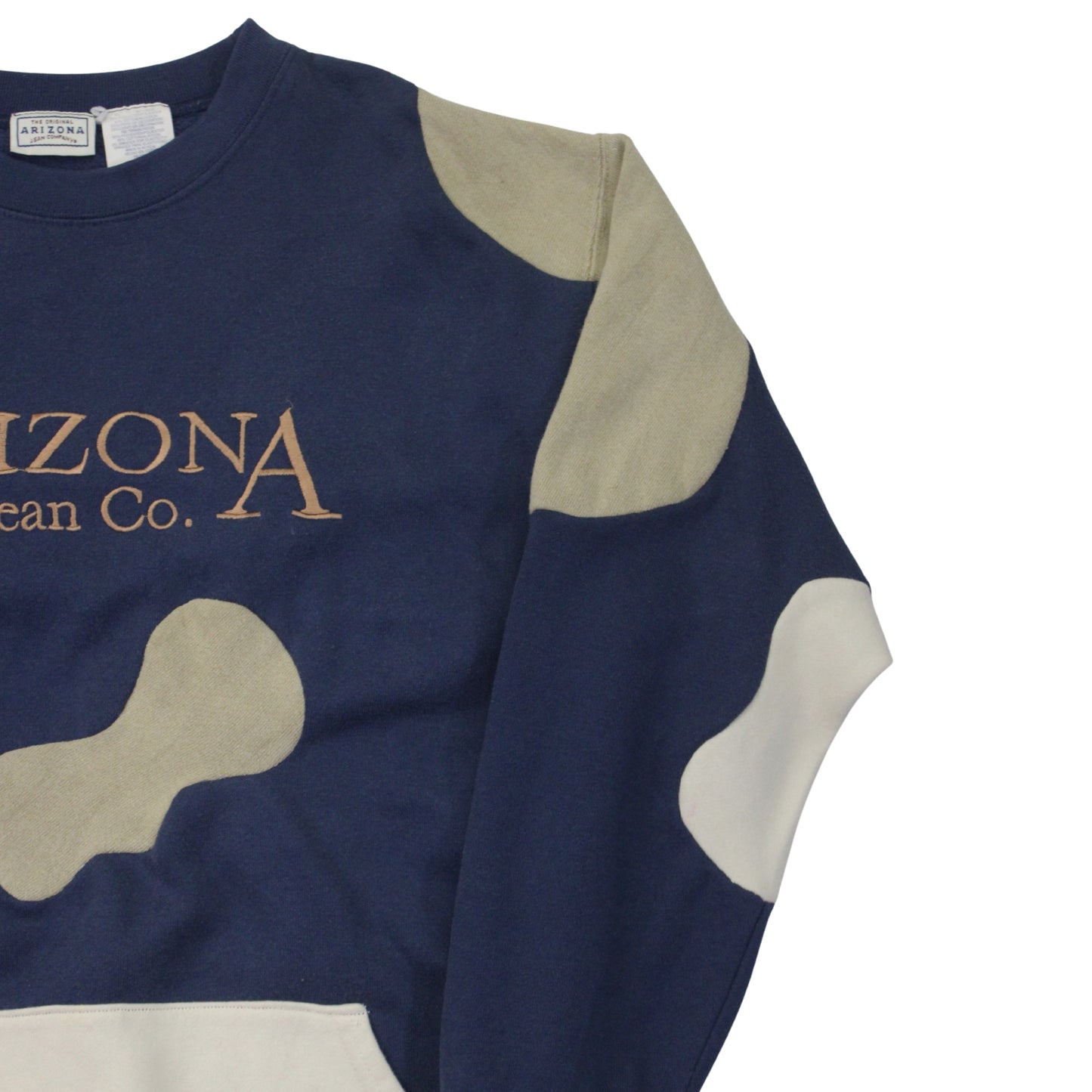 RECONSTRUCTED ARIZONA JEAN CO SWEATSHIRT