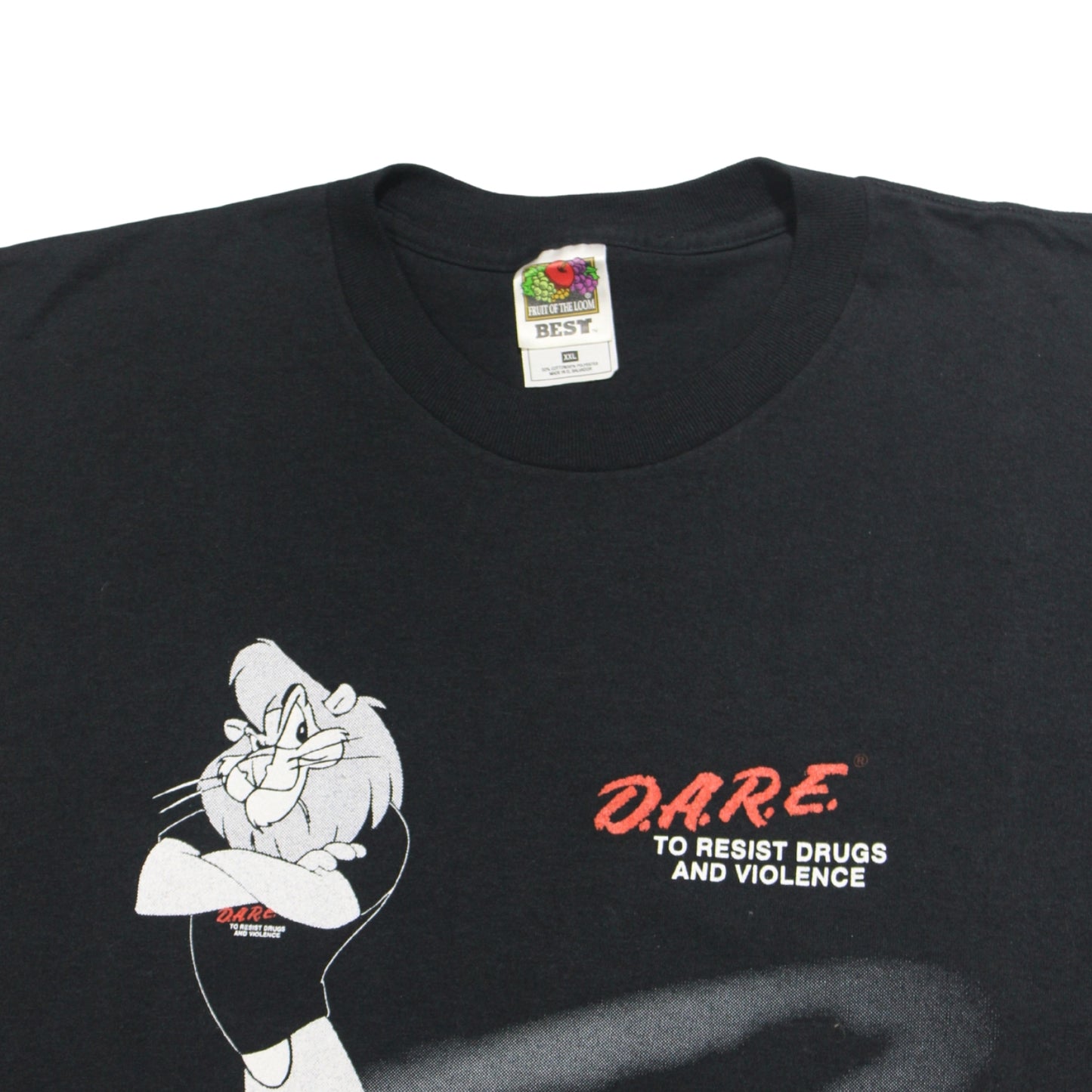 2000S D.A.R.E. “TO RESIST DRUGS AND VIOLENCE” LION TEE